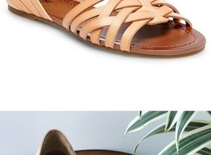 Mossimo Blush Gena Huarache Sandals
